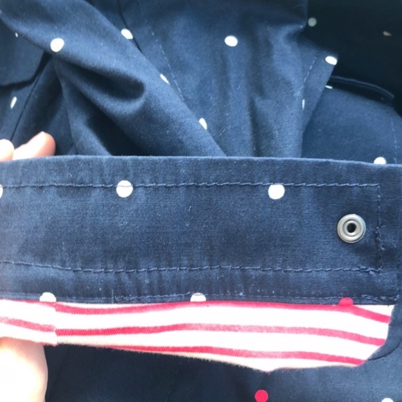 Talbots Water Resistant Polka Dot Utility Jacket - Picture 9 of 9